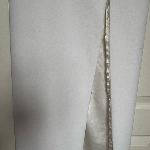 Jenny Yoo Collection Carter white wedding reception shower engagement dress 0 - Picture 7 of 10